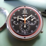 The bezel removed