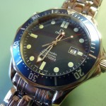 The watch completed after cleaning and re-assembly (Front)