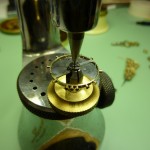 Removing the roller from the balance staff