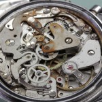 Showing the movement before removal from the case