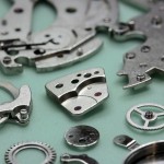 After de-rusting and cleaning