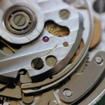 Cosmetic damage caused by screw trapped under the weight