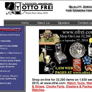 Otto frei watch parts deals
