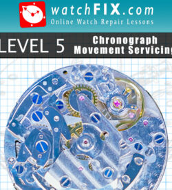 Level 5: Servicing Chronograph Watches